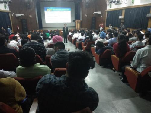 Pre Placement Workshop at a leading Engineering College of Moradabad, UP